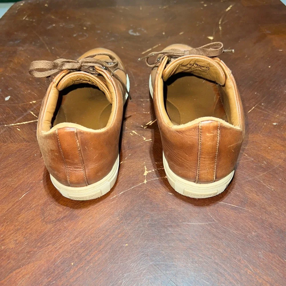 Thursday Boot Company Premier Low Top Toffee Leather Sneakers Mens 9.5 Wide